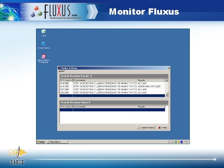 Monitor Fluxus 