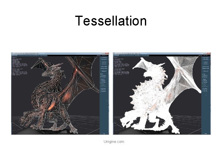 Tessellation Unigine. com 