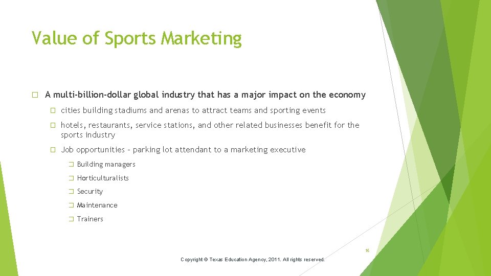 Value of Sports Marketing � A multi-billion-dollar global industry that has a major impact