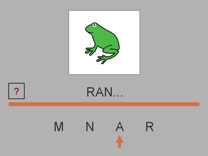 RAN. . . ? M N A R 