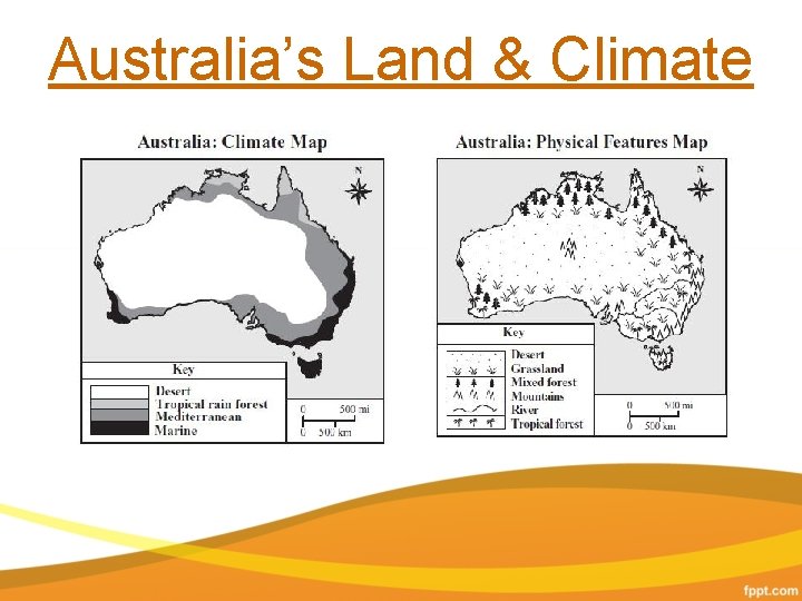 Australia’s Land & Climate 