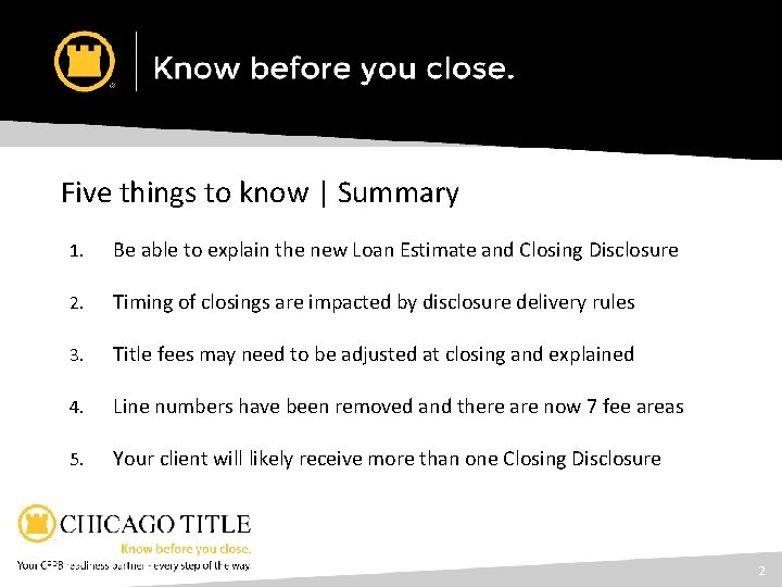 Five Things You Need to Know Before August 2015 Five things to know |