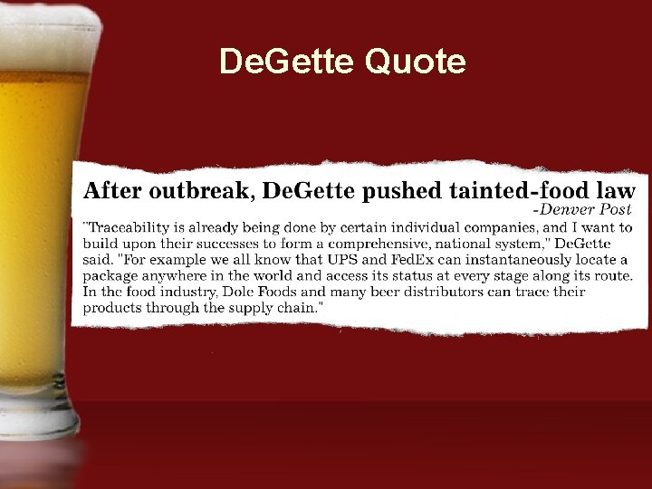 De. Gette Quote 