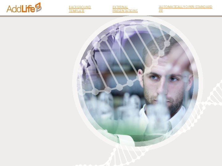 BACKGROUND TEMPLATE EXTERNAL PRESENTATIONS AUTOMATICALLY OPEN STANDARD PP 