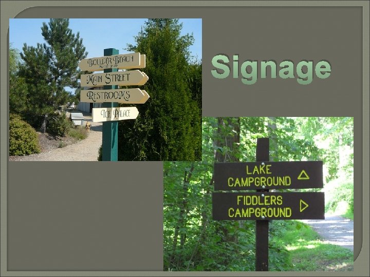 Signage 