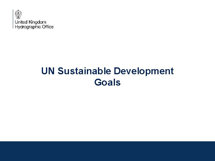 UN Sustainable Development Goals 