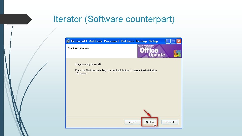 Iterator (Software counterpart) 
