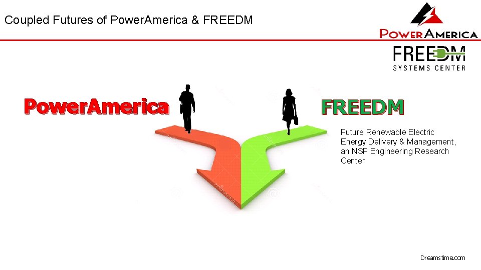 Coupled Futures of Power. America & FREEDM Power. America FREEDM Future Renewable Electric Energy