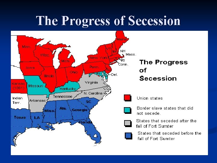 The Progress of Secession 