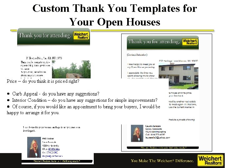 Custom Thank You Templates for Your Open Houses 