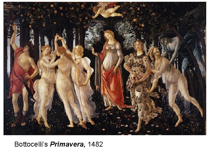 Bottocelli’s Primavera, 1482 