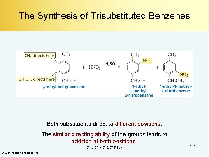The Synthesis of Trisubstituted Benzenes Both substituents direct to different positions. The similar directing