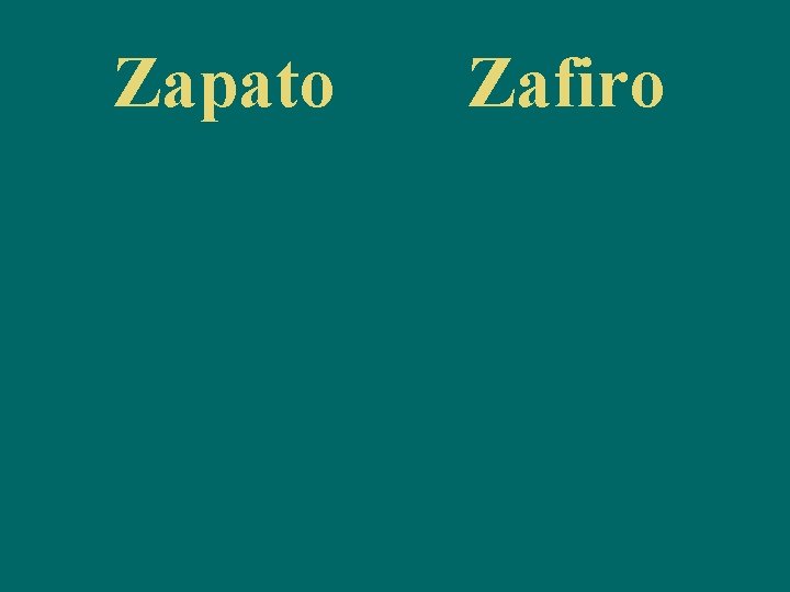 Zapato Zafiro 