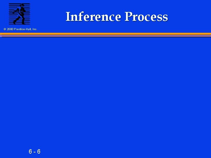 Inference Process © 2000 Prentice-Hall, Inc. 6 -6 