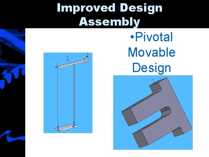 Improved Design Assembly • Pivotal Movable Design 