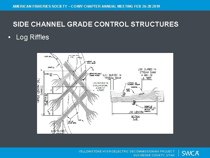 AMERICAN FISHERIES SOCIETY – CO/WY CHAPTER ANNUAL MEETING FEB 26 -28 2019 SIDE CHANNEL