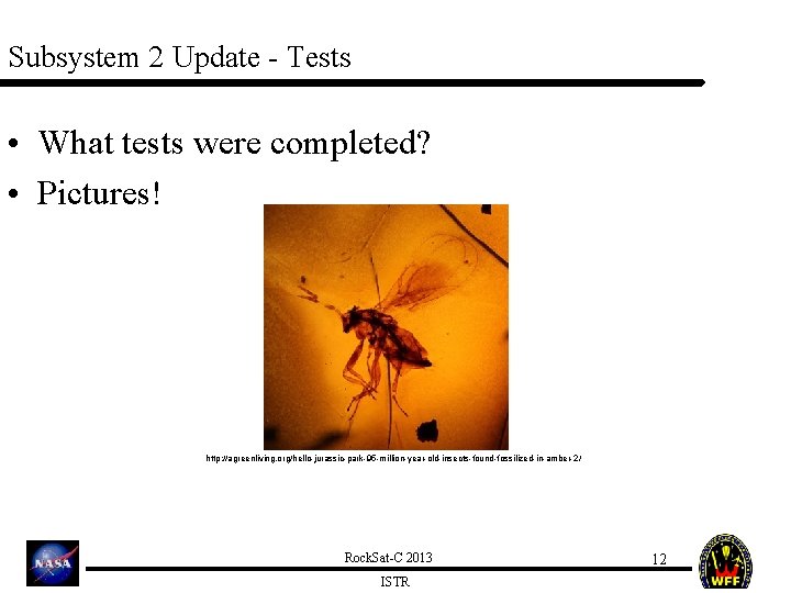 Subsystem 2 Update - Tests • What tests were completed? • Pictures! http: //agreenliving.