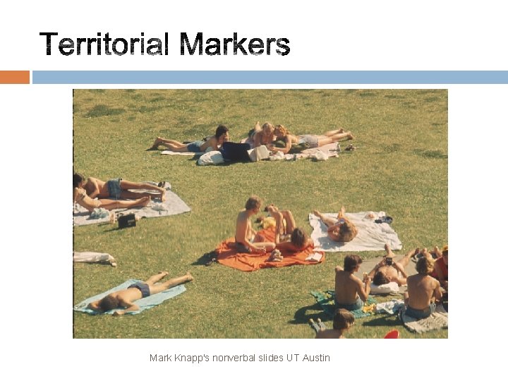 Mark Knapp's nonverbal slides UT Austin 