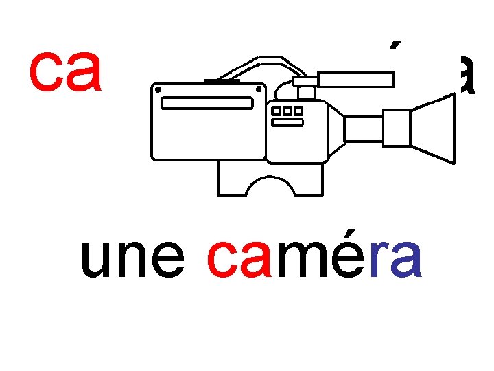 ca caméra une caméra 