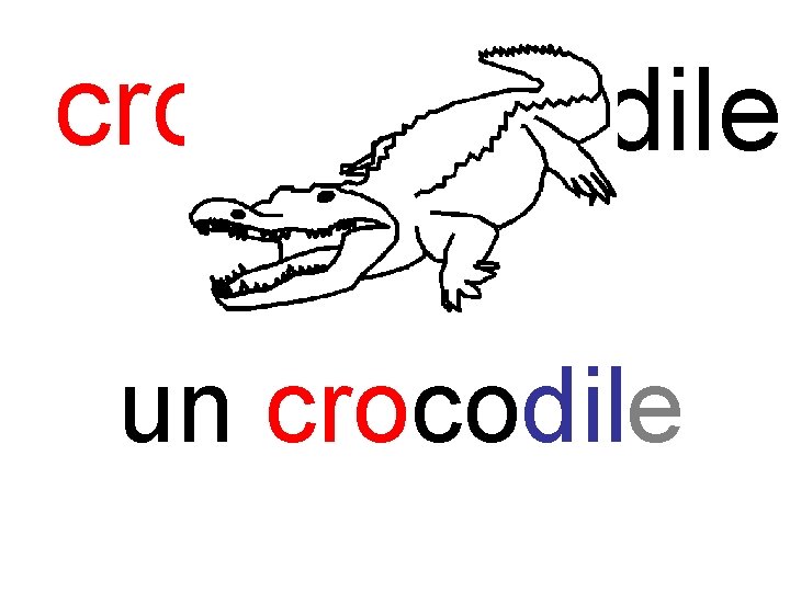 cro crocodile un crocodile 