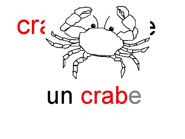 cra crabe un crabe 