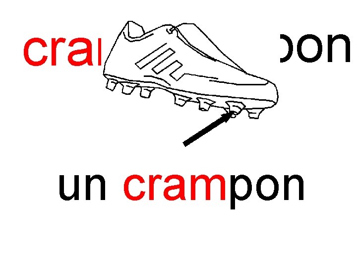 crampon un crampon 