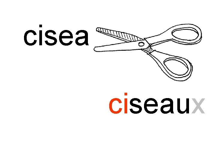 ciseaux 