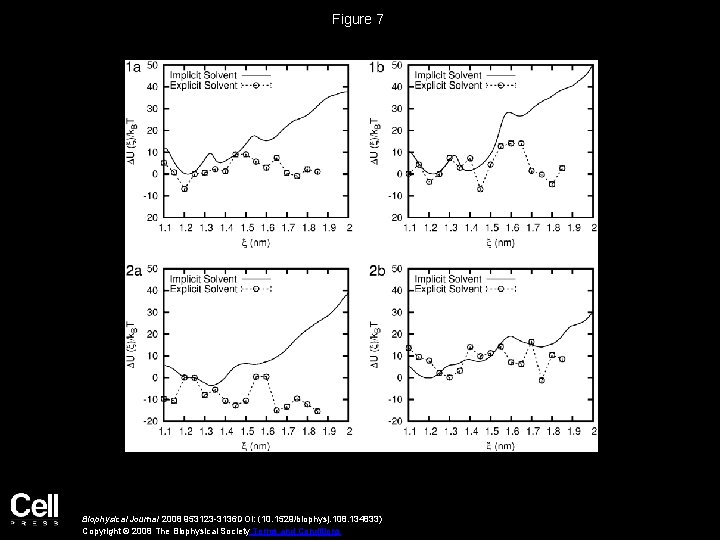 Figure 7 Biophysical Journal 2008 953123 -3136 DOI: (10. 1529/biophysj. 108. 134833) Copyright ©