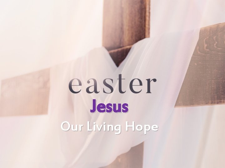 Jesus Our Living Hope 