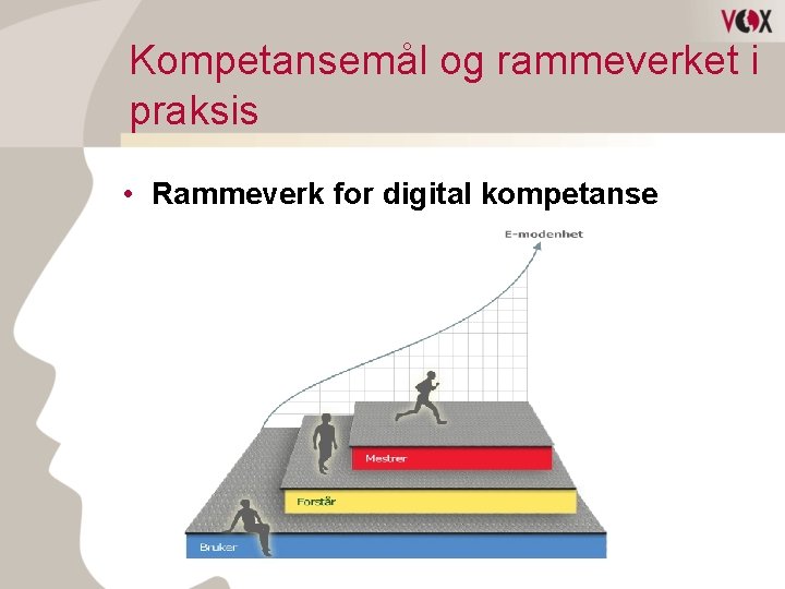 Kompetansemål og rammeverket i praksis • Rammeverk for digital kompetanse 