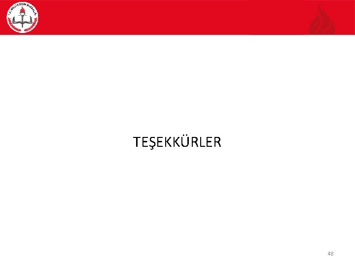 TEŞEKKÜRLER 48 