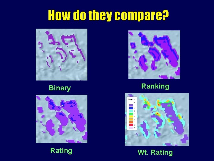 How do they compare? Binary Ranking Rating Wt. Rating 