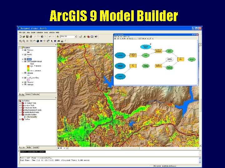 Arc. GIS 9 Model Builder 