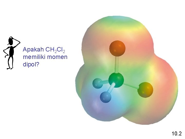 Apakah CH 2 Cl 2 memiliki momen dipol? 10. 2 