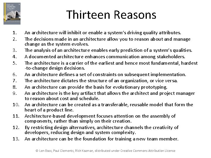 Thirteen Reasons 1. 2. 3. 4. 5. 6. 7. 8. 9. 10. 11. 12.