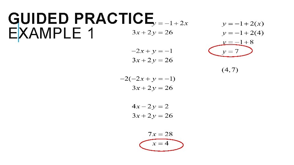 GUIDED PRACTICE EXAMPLE 1 