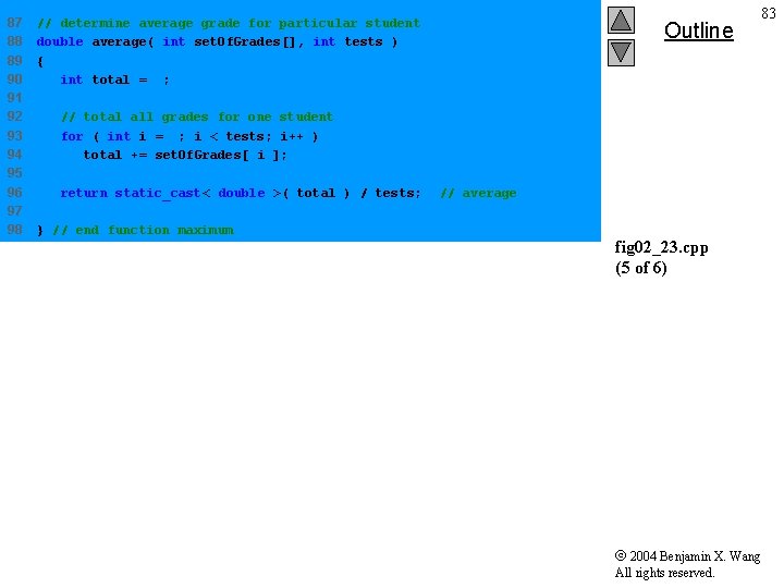 87 88 89 90 91 92 93 94 95 96 97 98 // determine