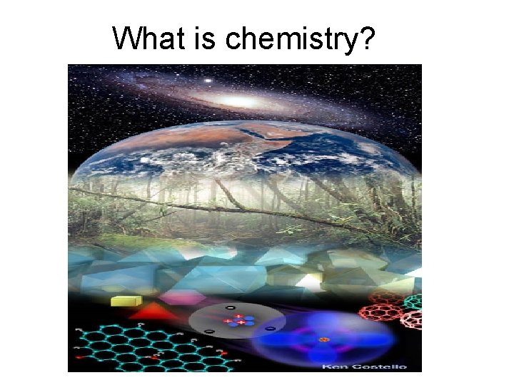 What is chemistry? 