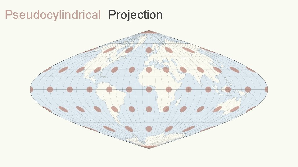 Pseudocylindrical Projection 