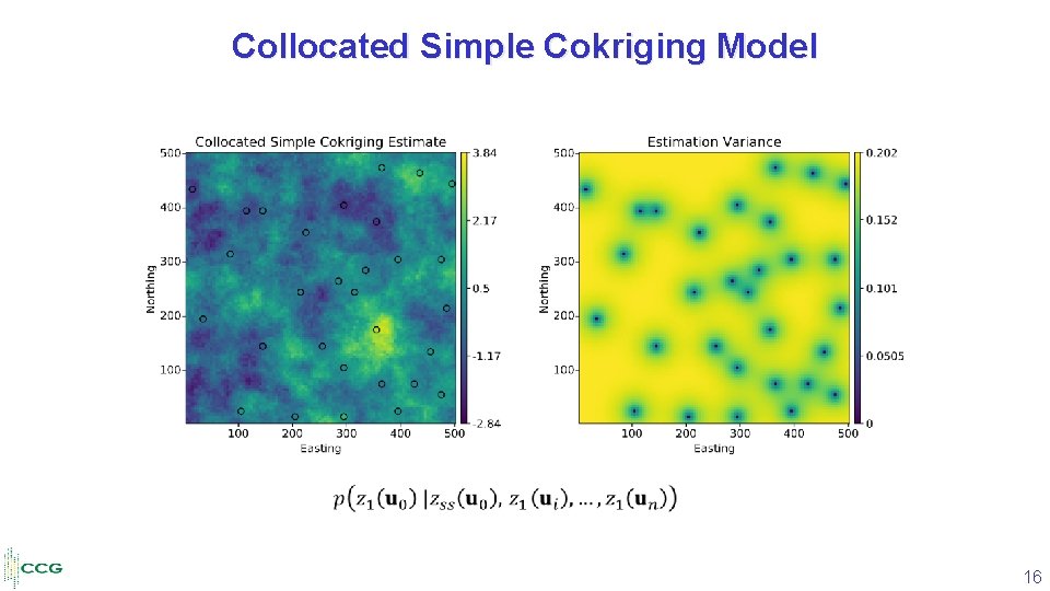 Collocated Simple Cokriging Model 16 
