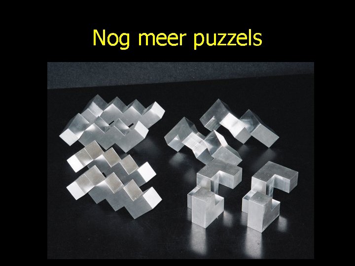 Nog meer puzzels 