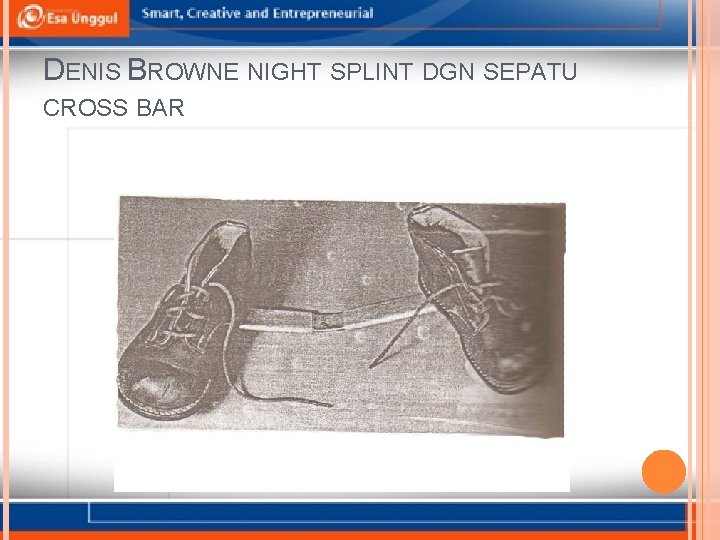 DENIS BROWNE NIGHT SPLINT DGN SEPATU CROSS BAR 