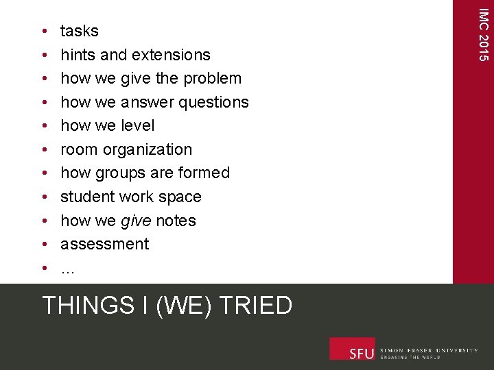 tasks hints and extensions how we give the problem how we answer questions how