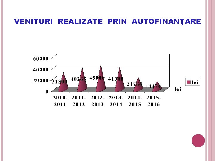 VENITURI REALIZATE PRIN AUTOFINANŢARE 69 