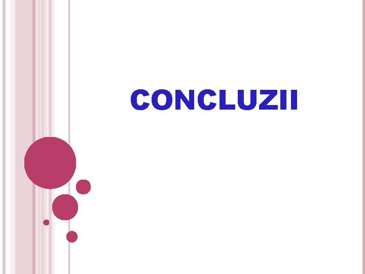 CONCLUZII 