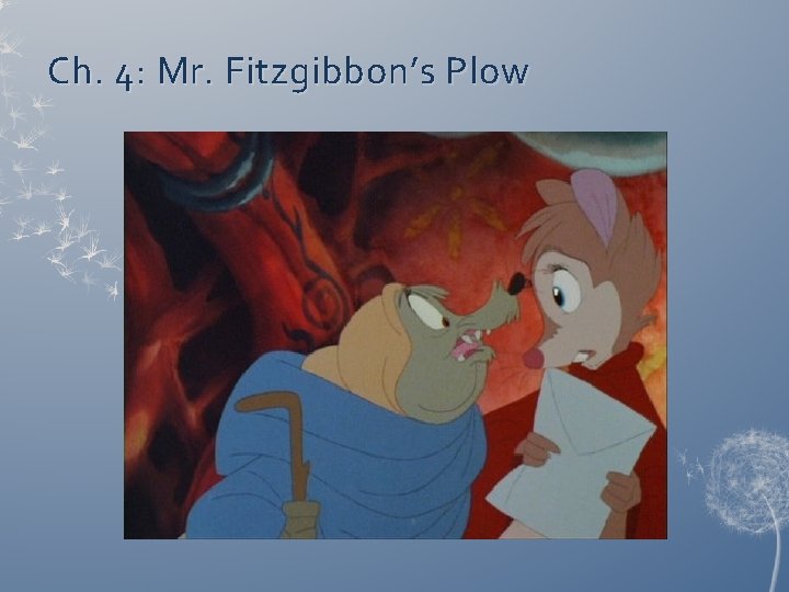 Ch. 4: Mr. Fitzgibbon’s Plow 