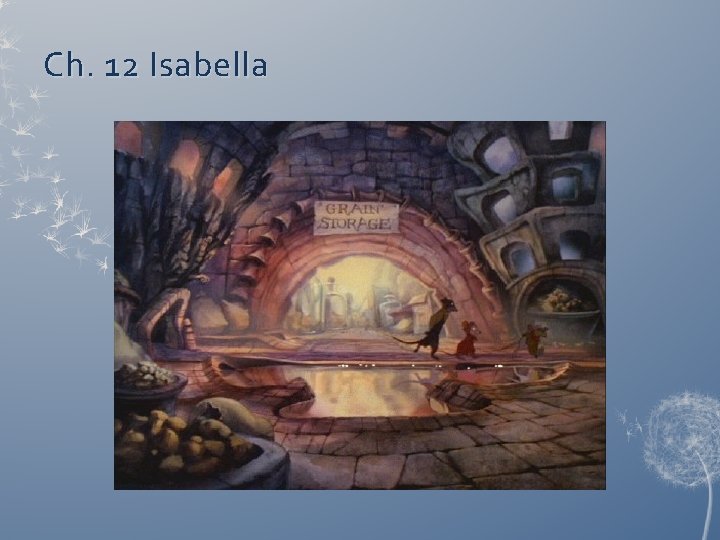 Ch. 12 Isabella 