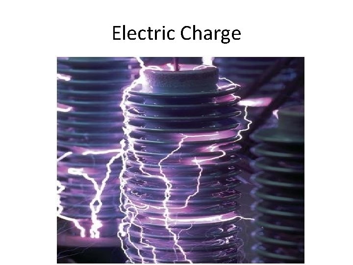 Electric Charge 