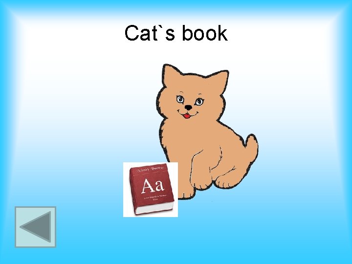 Cat`s book 