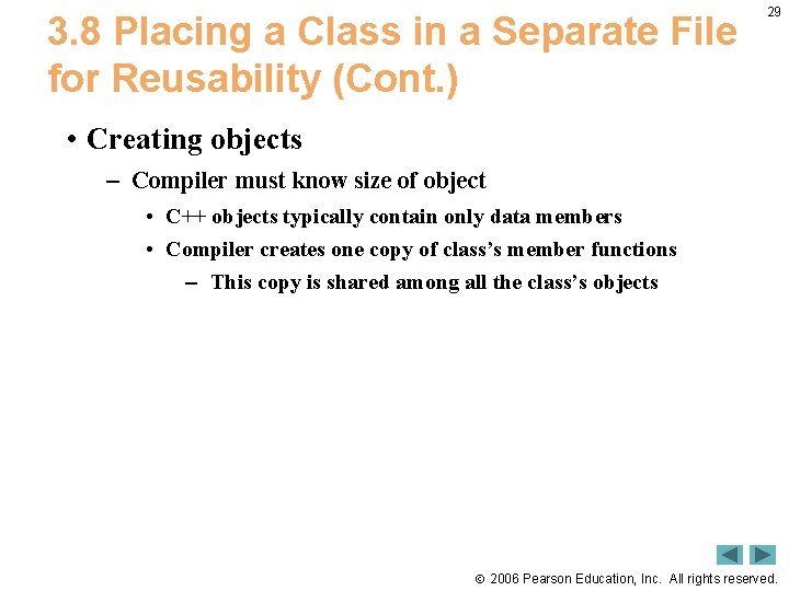 3. 8 Placing a Class in a Separate File for Reusability (Cont. ) 29